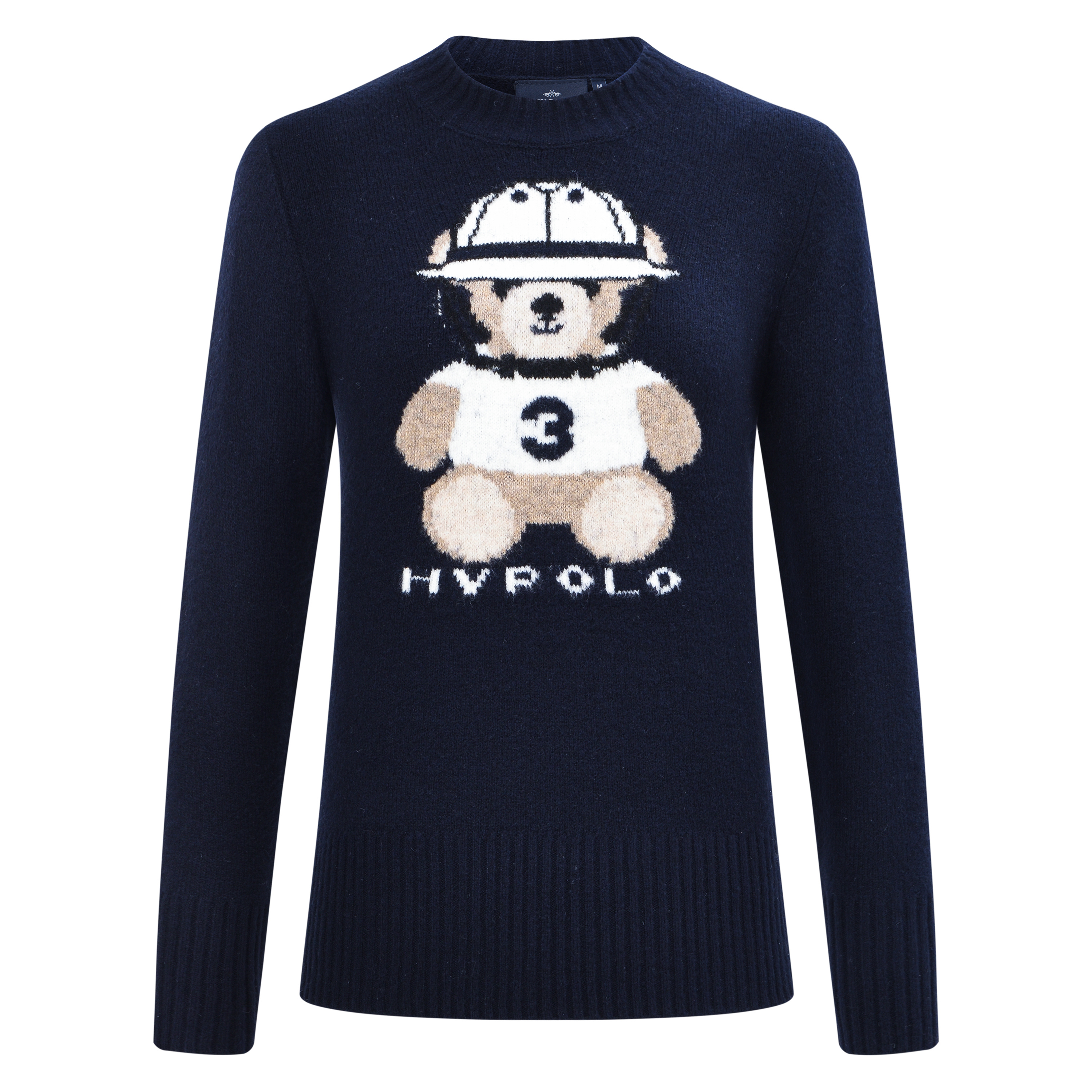 HV Polo Strik Bluse Teddy Navy XS