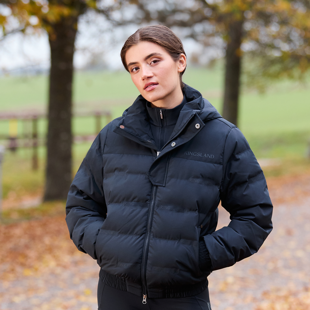 Kingsland Arianna Bomber Jakke Navy L