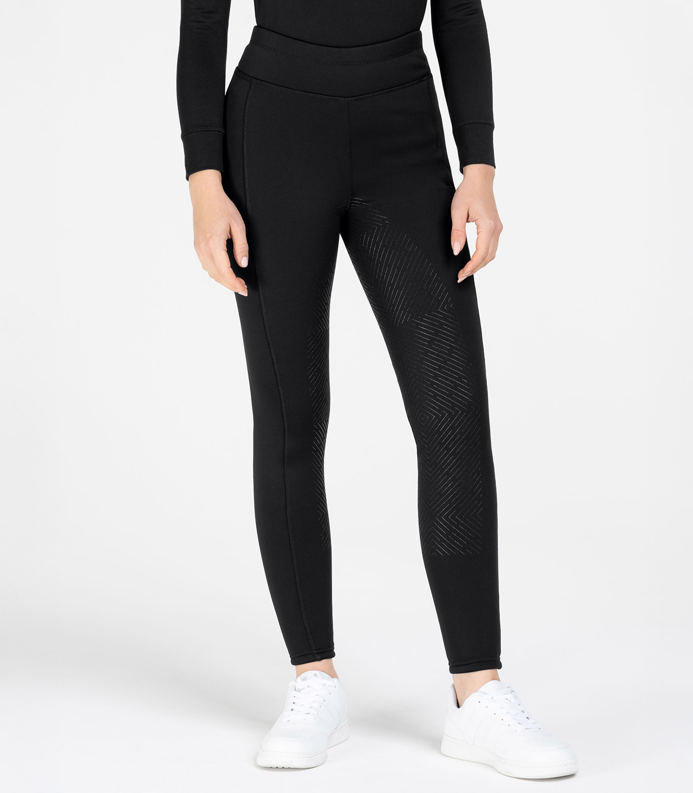 Thermo Teddy vinter tights Rica Sort 140
