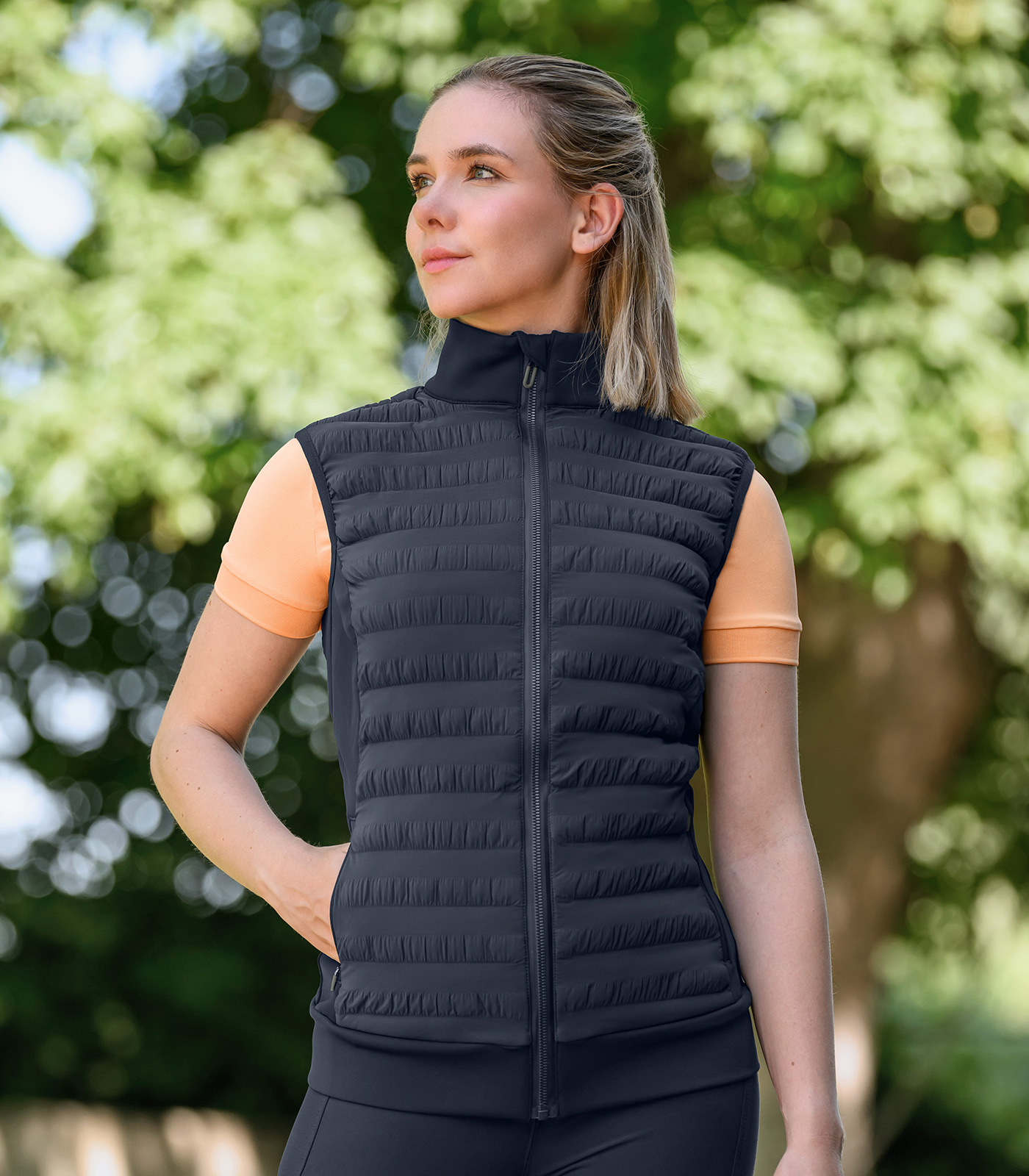 Hybrid Quiltet ridevest Seattle L