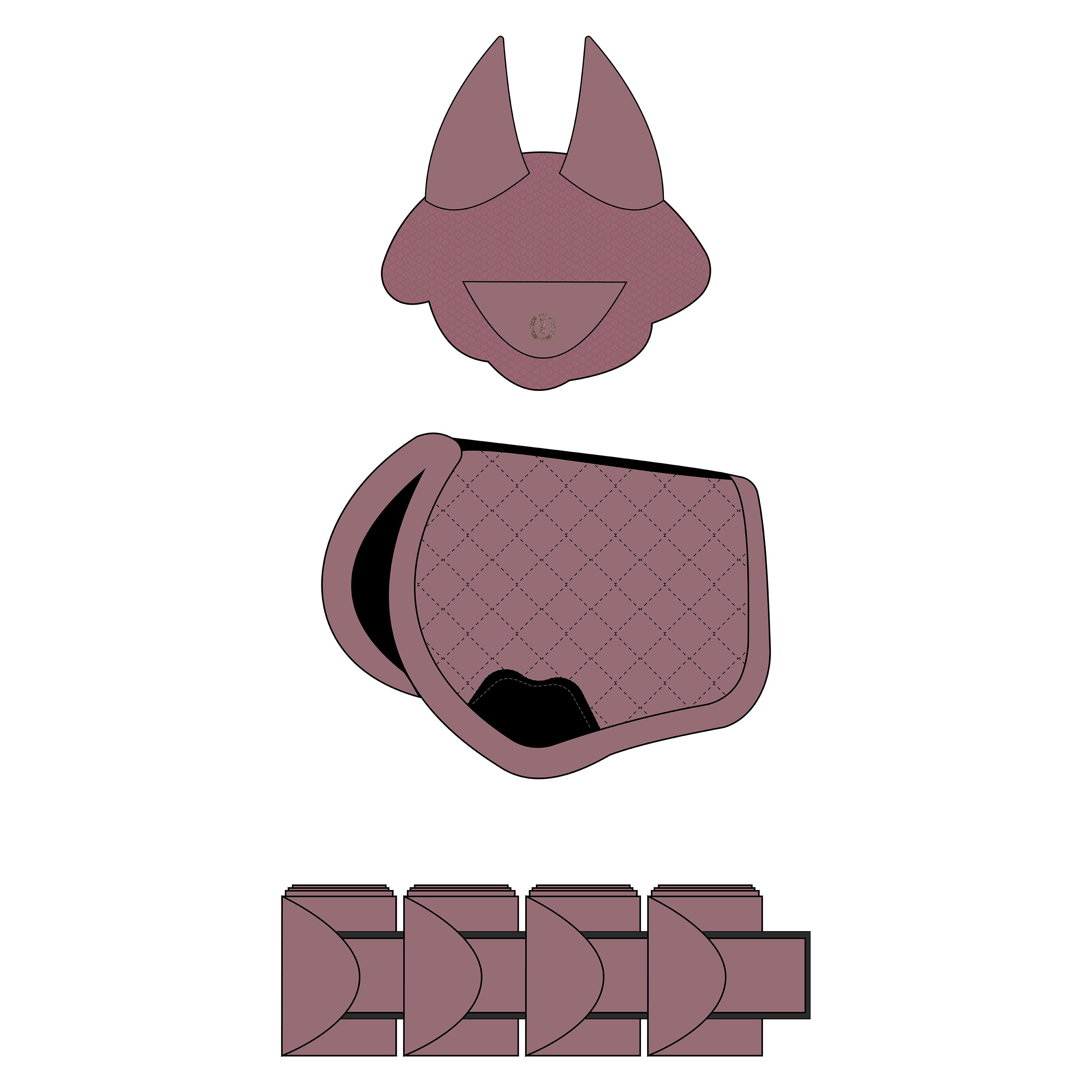 Toy Pony Set