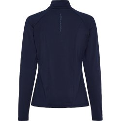 Equipage Redmond lang�rmet ridebluse med half-zip � Navy