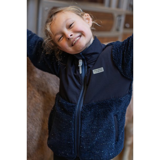 Equipage Odessa Junior Fleecejakke Navy