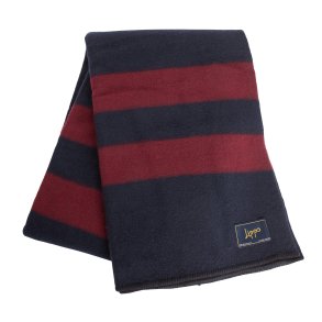 Lippo Uld T�ppe Bl�/Bordeaux