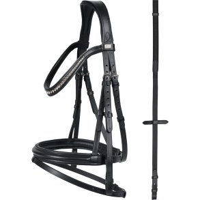 HorseGuard Emi III trense m/kombineret nsebnd