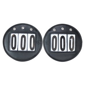 Hansbo Stvne nummer vegansk lder med sten Sort