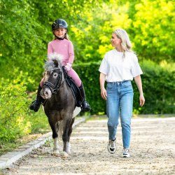 Lucky Star Junior ride tights med Full Grip 
