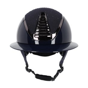 Sikkerheds Ridehjelm Memphis Glossy Sort