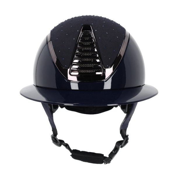 Sikkerheds Ridehjelm Memphis Glossy Sort