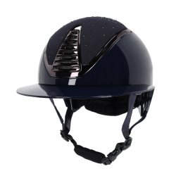 Sikkerheds Ridehjelm Memphis Glossy Sort
