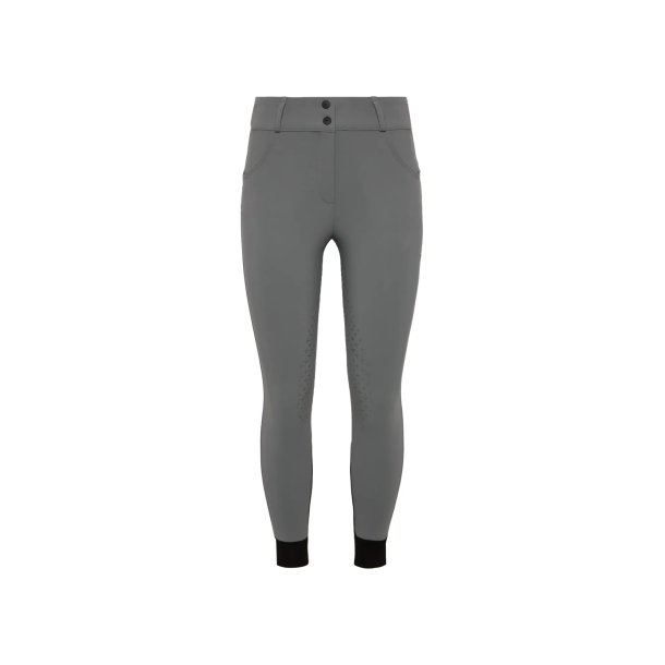 Trolle Project New Star Cut High Waist Ridebukser med Full Grip Stone Grey 