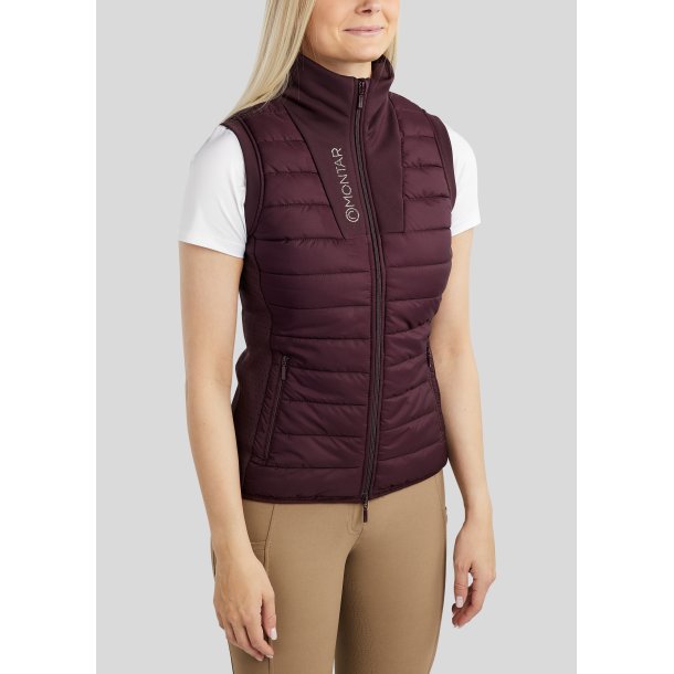 Montar Caroline Hybrid vest m/lasercut 