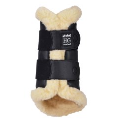 HorseGuard dressurgamacher med imiteret lammefoer