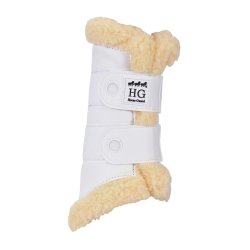 HorseGuard dressurgamacher med imiteret lammefoer