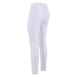 Imperial Ride Tights med Full Grip Junior Hvid