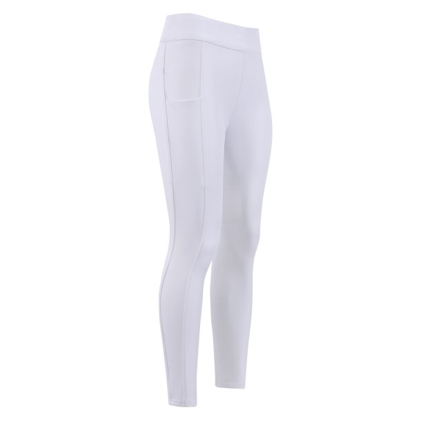 Imperial Ride Tights med Full Grip Dame Hvid