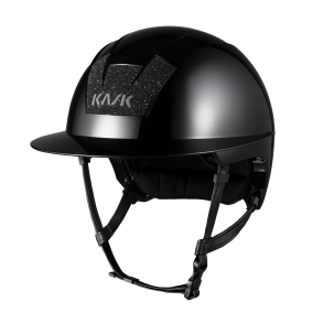 Kask Kooki Lady Black Shine Swarovski Carpet 