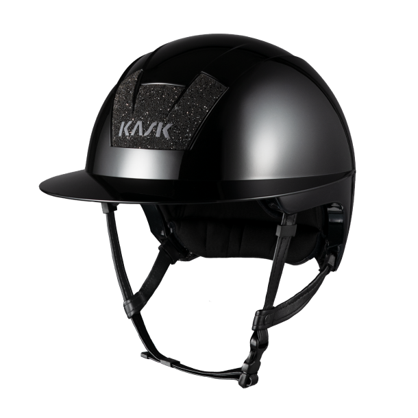 Kask Kooki Lady Black Shine Swarovski Carpet 