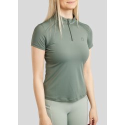 Montar Ridebluse MoPearl Pintuck SS M 3/4 lynl�s