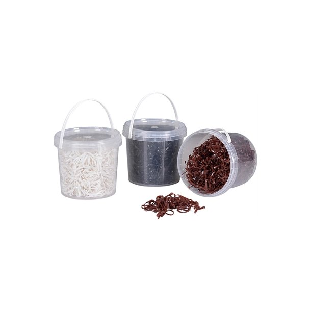 Silicone elastikker 1500stk.