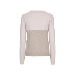 Trolle Prject Cashmere &amp; Wool Star Logo crew Strik