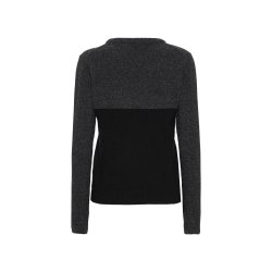 Trolle Prject Cashmere &amp; Wool Star Logo crew Strik