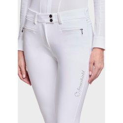 Samshield Ridebukser Adele Crystal Fabric Kn�grip Hvid