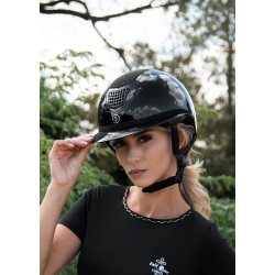 Fair Play Quantinum W-V Eclipse Glossy Hjelm Sort