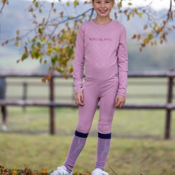 Kingsland Junior  Vinter Ride Tights med Full Grip Alexis 