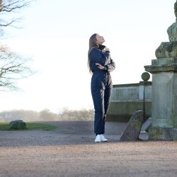 Kingsland  Quiltet one piece dragt 