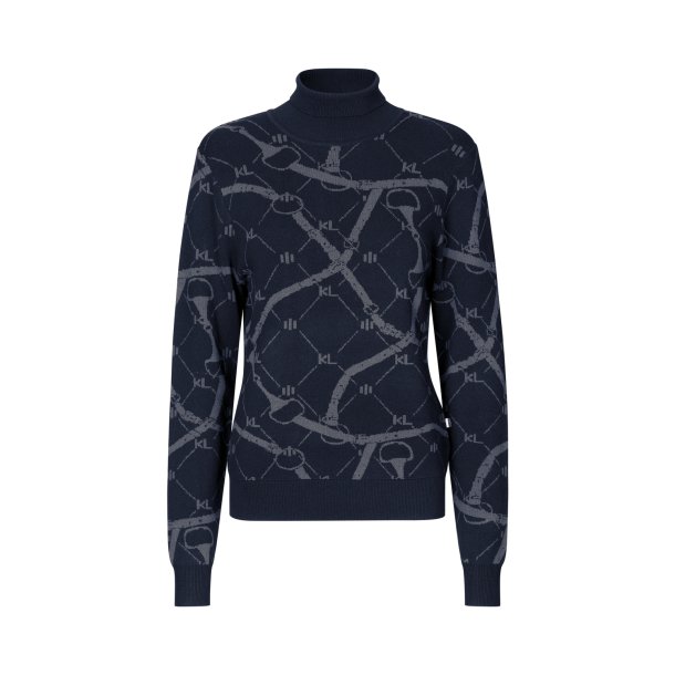 Kingsland strik bluse Vea Navy