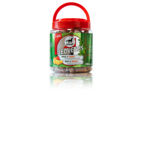 Leoveties i spand Mint og Mango