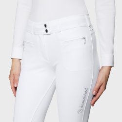 Samshield Ridebukser Chloe Metal Dots Kngrip Hvid 