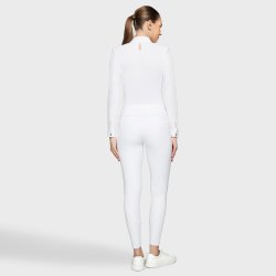 Samshield Ridebukser Chloe Metal Dots Kngrip Hvid 