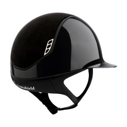 Samshield Miss Shield Glossy M/Alcantara 2.0 Matt Trim Black Ridehjelm 