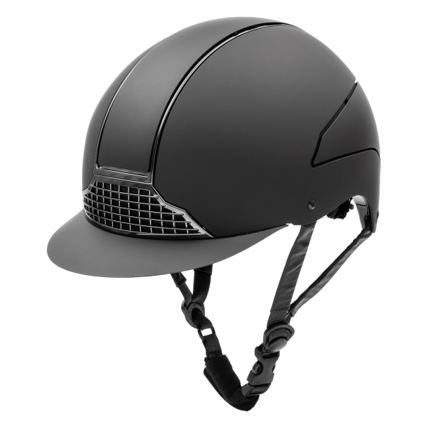 Swing H24 Sikkerheds ridehjelm Crome Matt