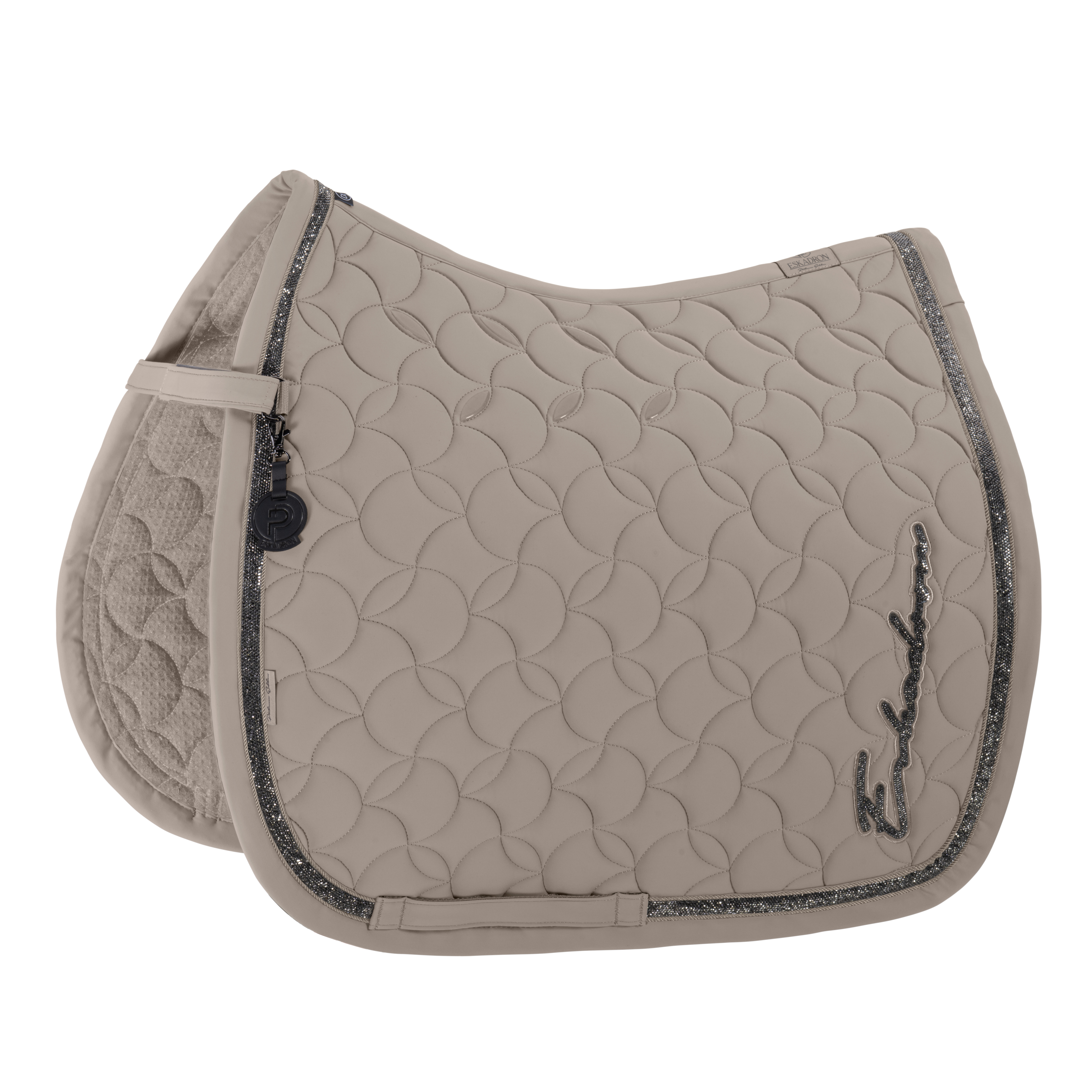 Eskadron Platinum Glitter Dressur Underlag Sand