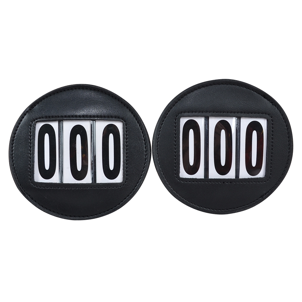 Hansebo stævne nummer i vegansk læder Sort