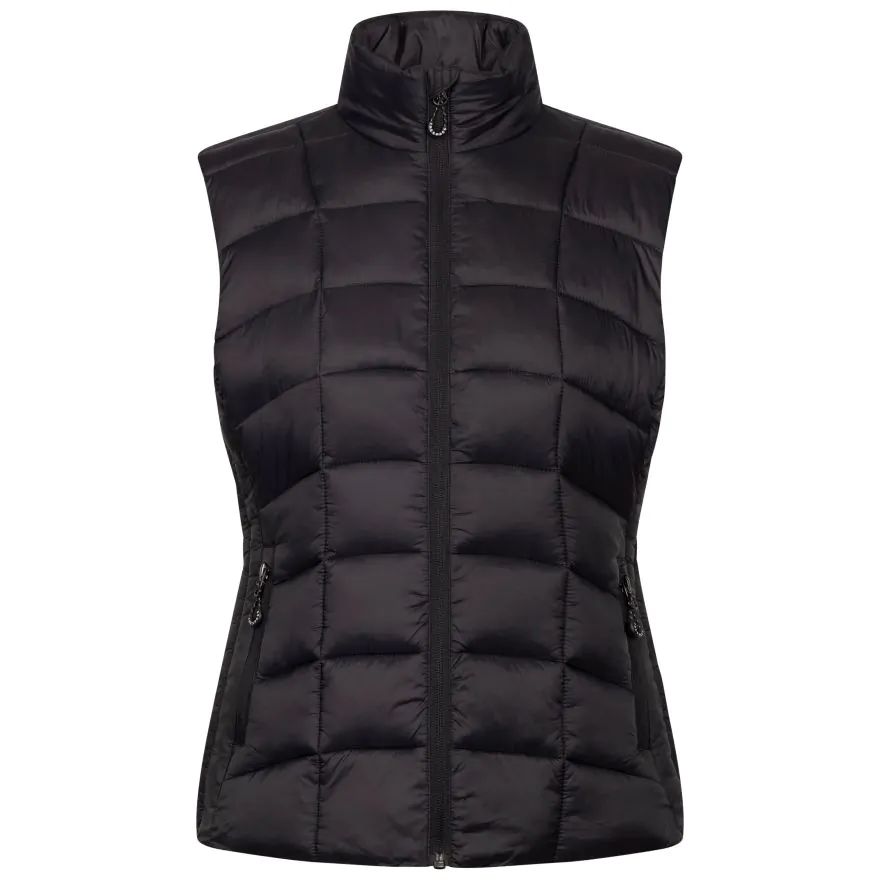 Trepass Quiltet vest Ogbere Sort L